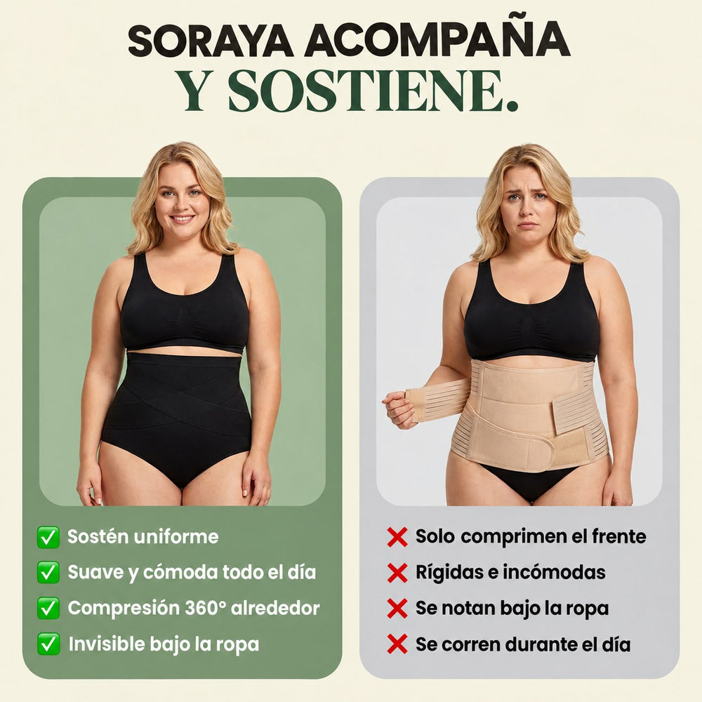 Soraya acompaña y sostiene